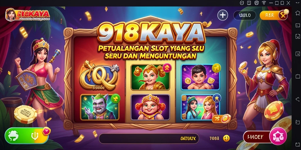 Gameplay seru di permainan Slot 918KAYA yang menegangkan.