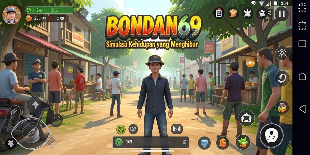 Tangkapan layar BONDAN69 menampilkan aksi mendebarkan dalam simulasi kehidupan.