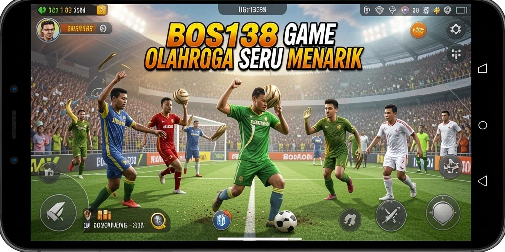 Tangkapan layar gameplay BOS138 yang menampilkan aksi olahraga yang mendebarkan.