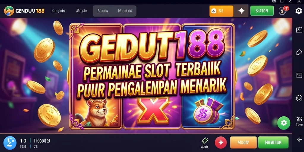 Tampilan gameplay GENDUT188 yang menarik dan seru.